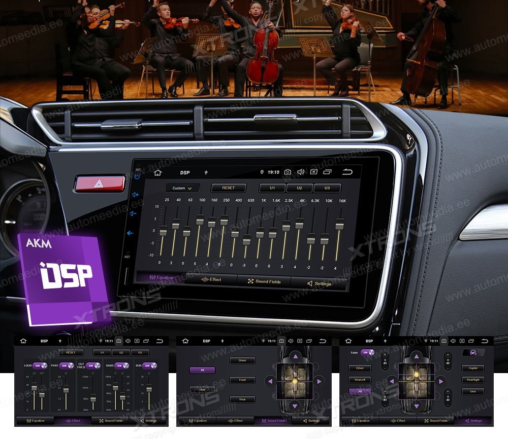 XTRONS IQP9246B XTRONS IQP9246B DSP digitaalne heliprotsessor