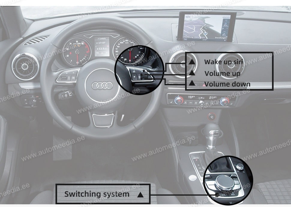 Audi Carplay moodul wireless box