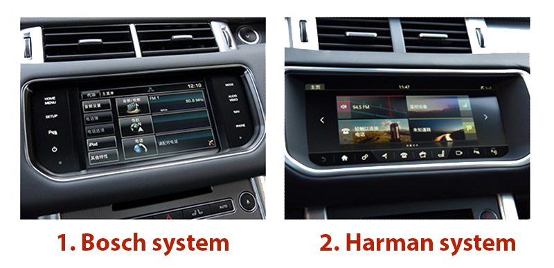 Bosch and Harman Kardon systems