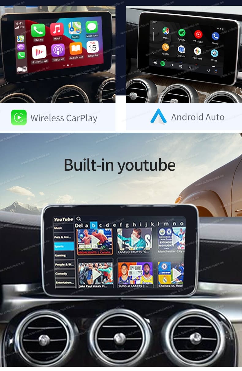 Mercedes-Benz Carplay moodul wireless box