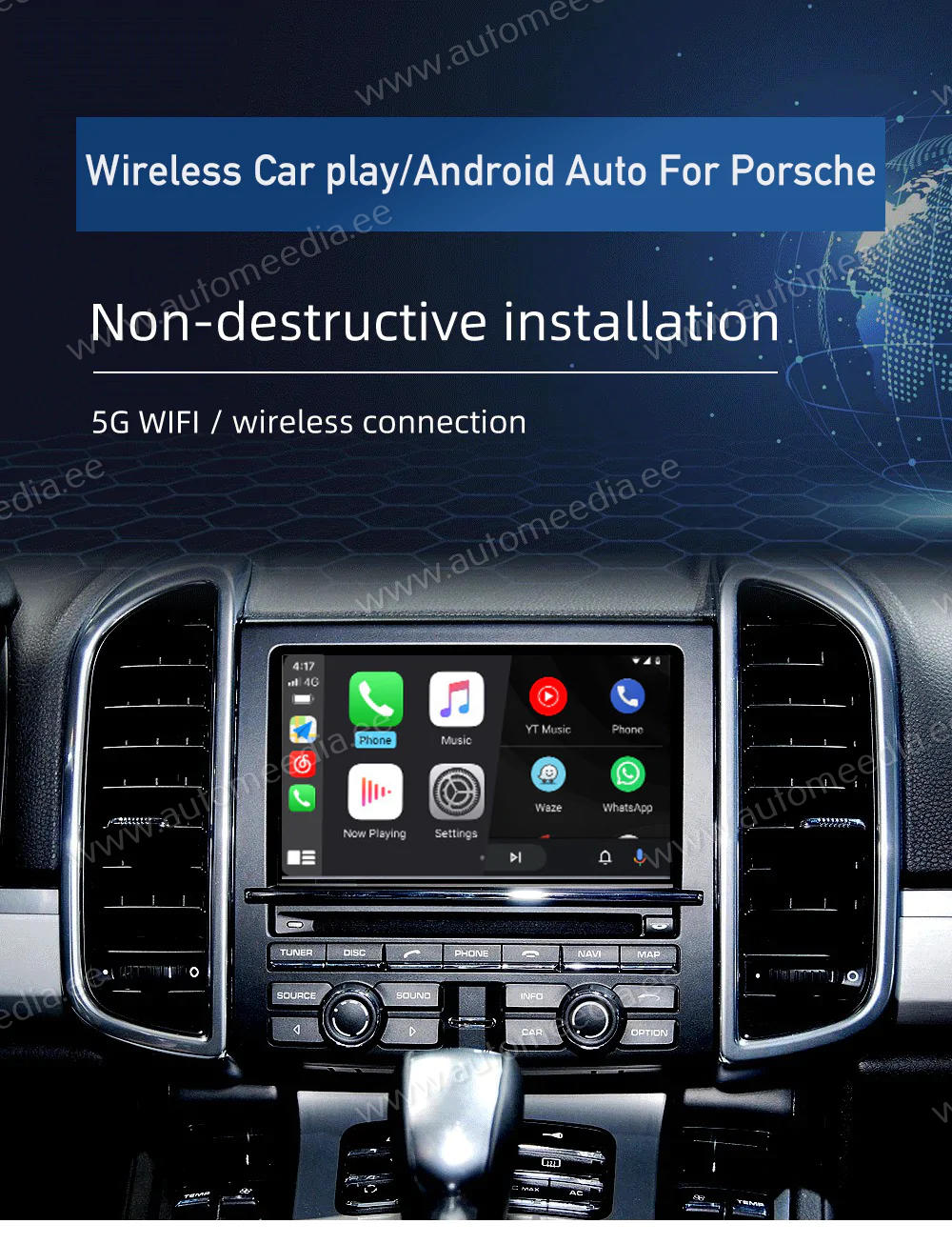 Porshe Carplay MMI retrofit box