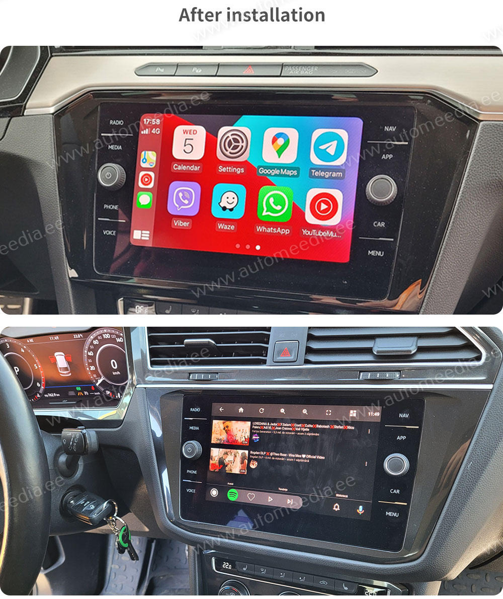 VW Carplay MMI retrofit box