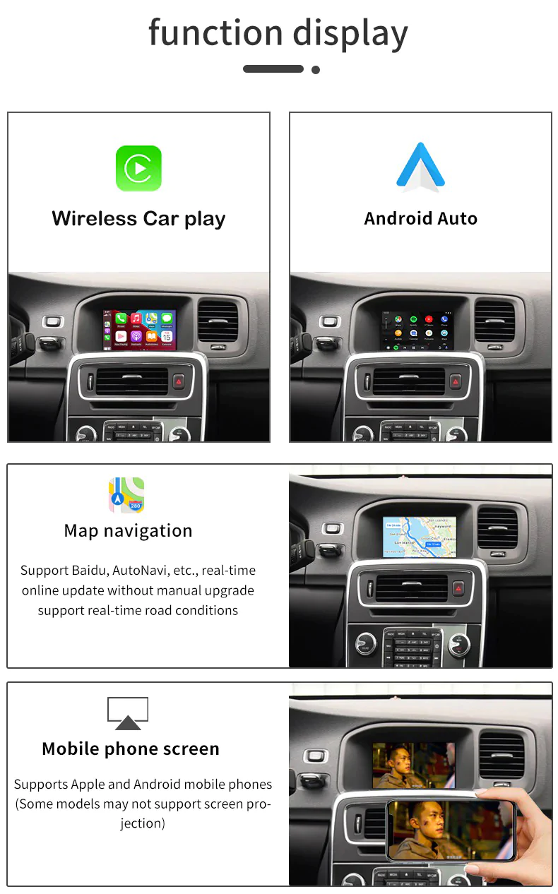 V70 / XC70 (2015-16) apple carplay interface box