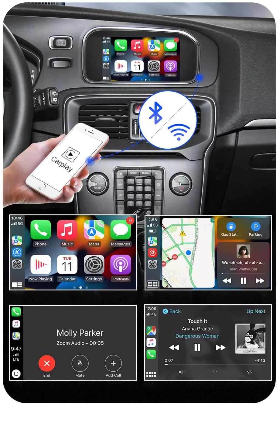 V70 / XC70 (2015-16) apple carplay interface box