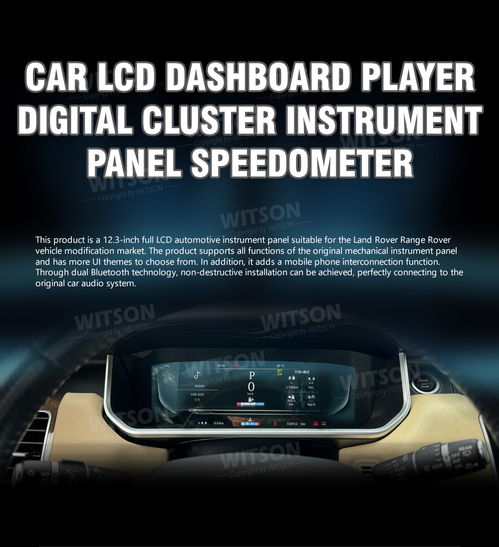 Range Rover Sport (L494) 2013-2020 Digital Instrument Cluster & CarPlay