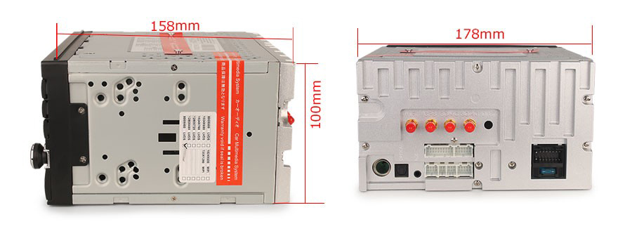 Automedia ES8536U Automedia ES8536U custom fit multimedia radio suitability for the car