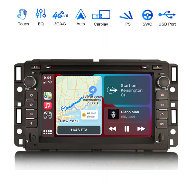 Chevrolet | Buick | GMC | HUMMER Android 12  | GPS autoraadio ja multimeedia keskus
