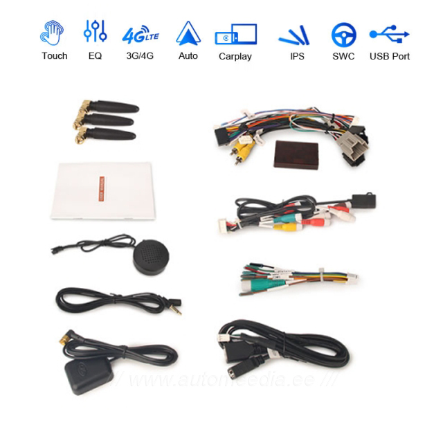 Chevrolet | Buick | GMC | HUMMER Android 12  | GPS autoraadio ja multimeedia keskus