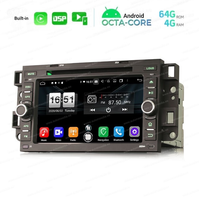Chevrolet Captiva (2008-2012) Mudelipõhine Android 10 auto GPS multimeediakeskus | 7