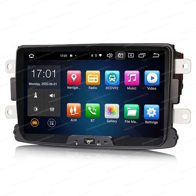 Dacia Duster | Lodgy | Dokker | Renault Captur (2011-2017) Mudelipõhine Android 10 auto GPS multimeediakeskus | 8" tollise ekraaniga | 4Gb RAM | 64 Gb ROM | naviraadio | Apple CarPlay USB kaabliga