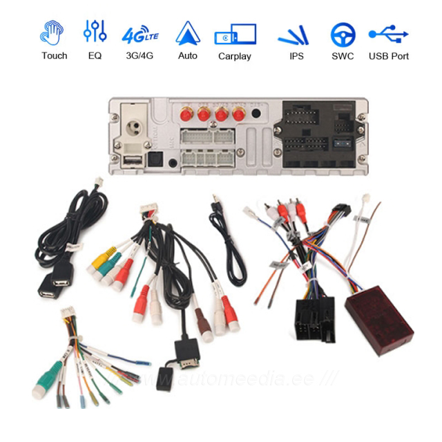 FIAT DUCATO / CITROEN Jumper / PEUGEOT Boxer Android 12  | GPS autoraadio ja multimeedia keskus