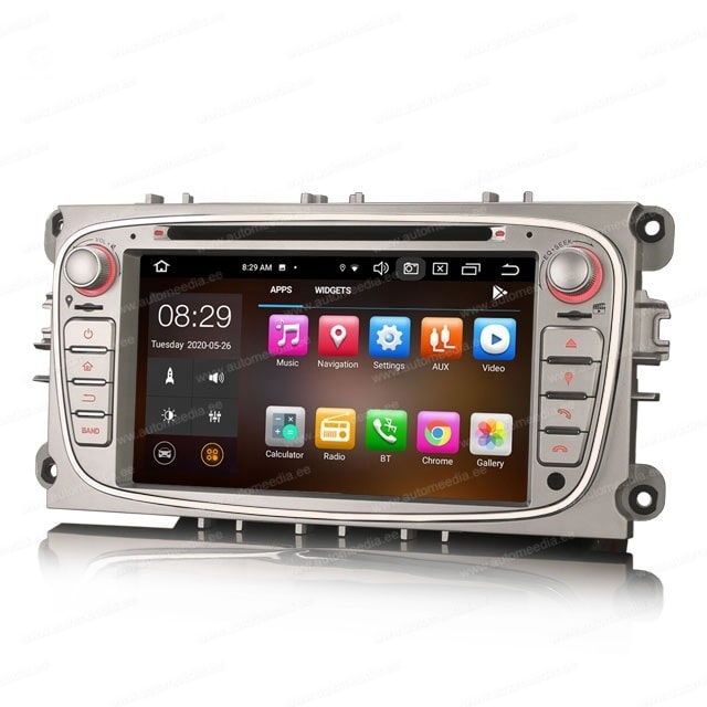 Ford Mondeo | Kuga | Focus II | Galaxy II | S-Max (2005-2011) Mudelipõhine Android 10 auto GPS multimeediakeskus | 7