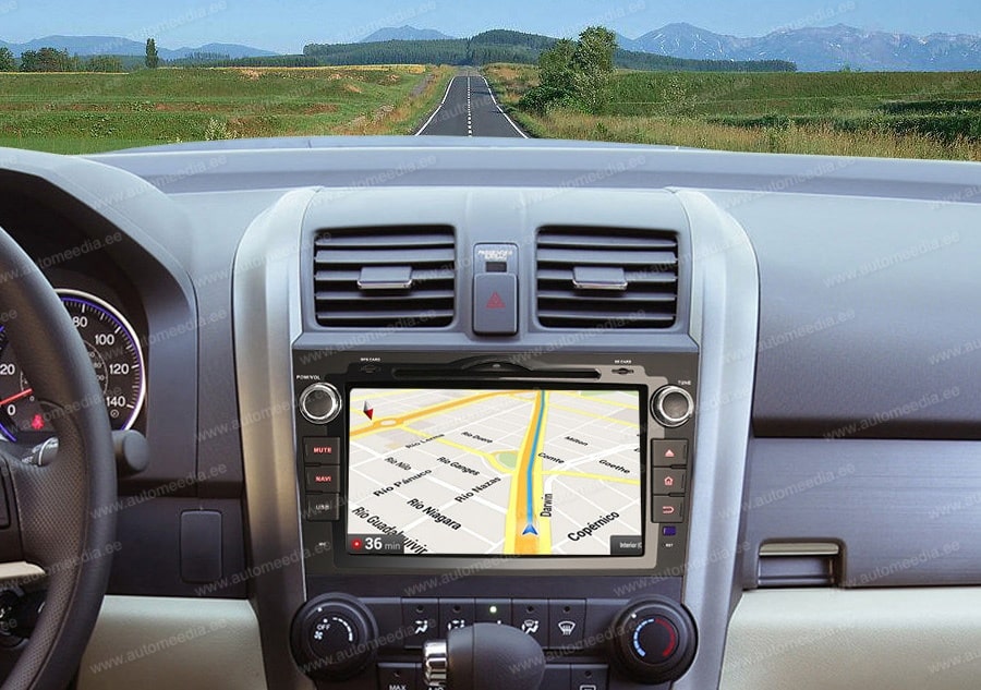 Honda CRV (2006-2011)  Automedia ES8759C Automedia ES8759C raadio sobivus autole