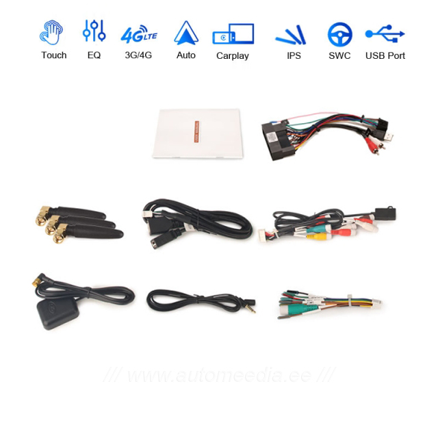 KIA SPORTAGE (2010-2015) Android 12  | GPS autoraadio ja multimeedia keskus