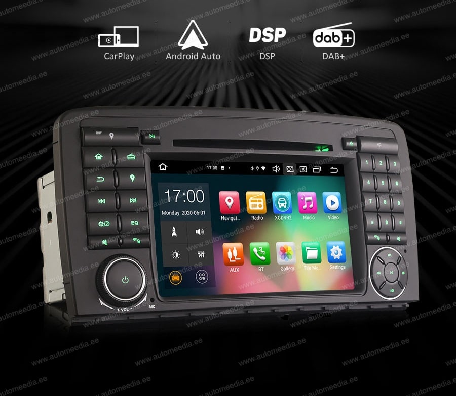 Mercedes-Benz R-Class | W251 (2006-2012)  Automedia ES8181R merkkikohtainen Android GPS multimedia näyttösoitin