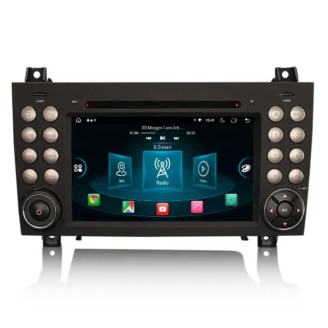 Mercedes-Benz SLK R171 (2004-2011) mudelipõhine Android 10 GPS autoraadio ja multimeedia keskus