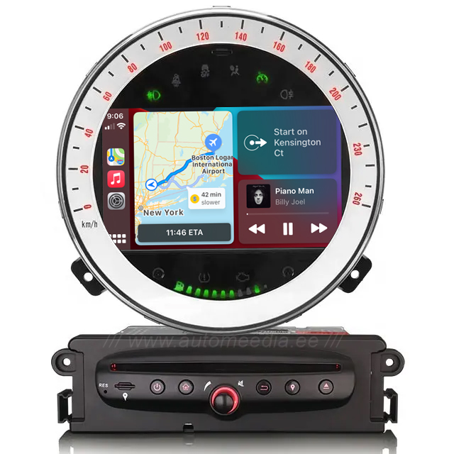 Mini Cooper (2006-2013) Android 12 | auto GPS radio ja multimedia näyttösoitin