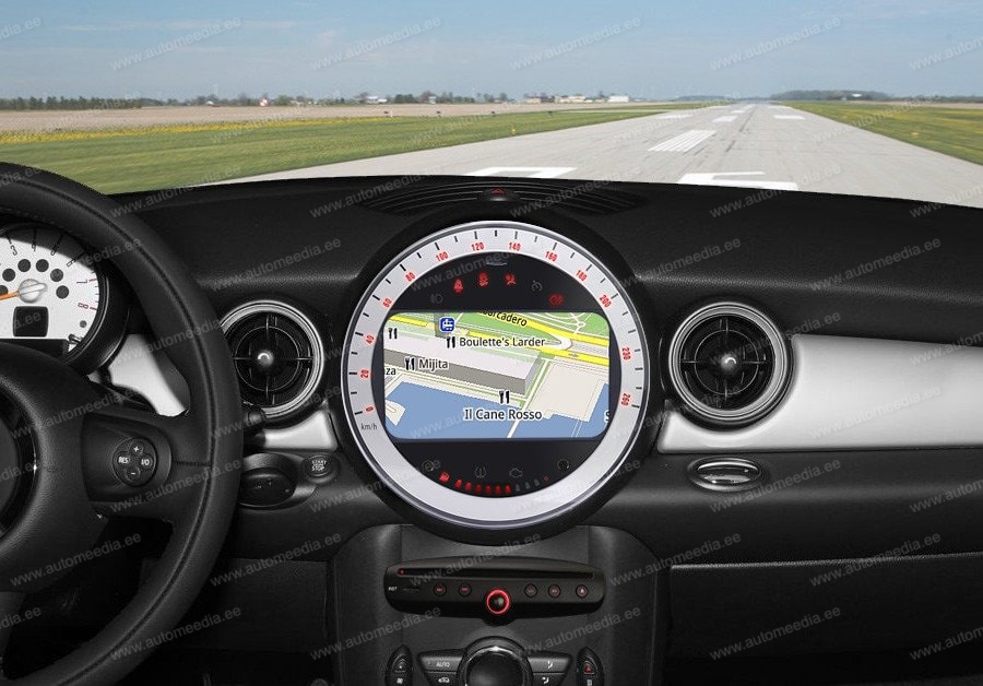 Automedia ES8518M  Auto multivides GPS atskaņotājs ar pielāgotu dizainu