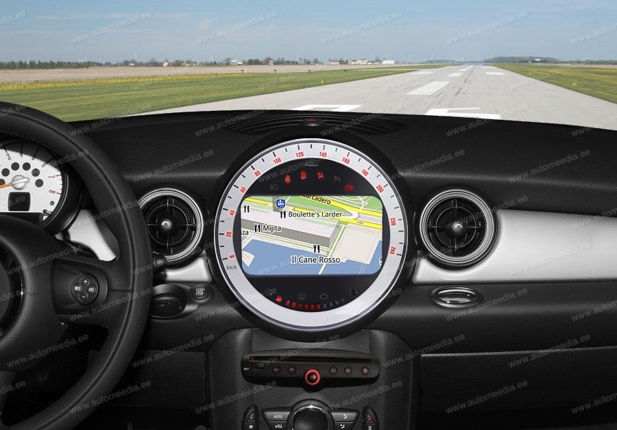 Mini Cooper (2006-2013)  Automedia ES8711M Mudelikohane android multimeediakeskus gps naviraadio