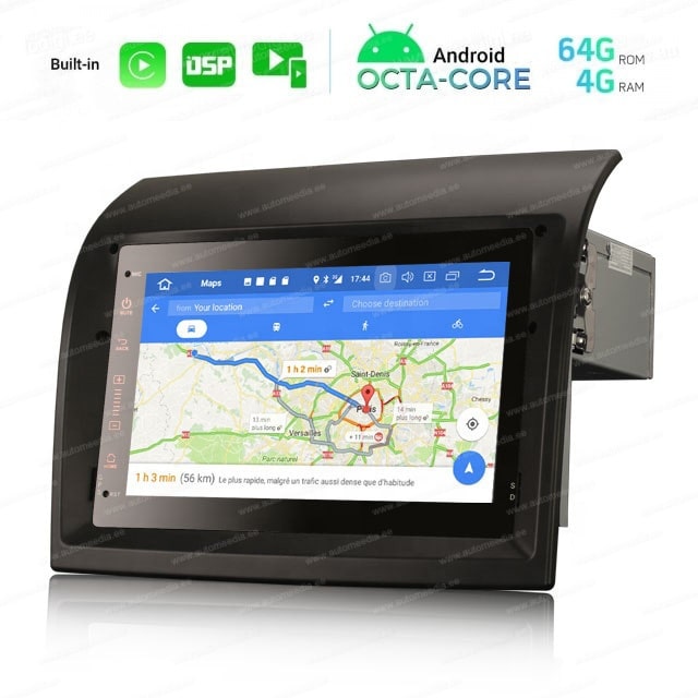 Peugeot Boxer | Citroen Jumper | Fiat Ducato (2011-2015) Mudelipõhine Android 10 auto GPS multimeediakeskus | 7" tollise ekraaniga | 4Gb RAM | 64 Gb ROM | naviraadio | Apple CarPlay USB kaabliga