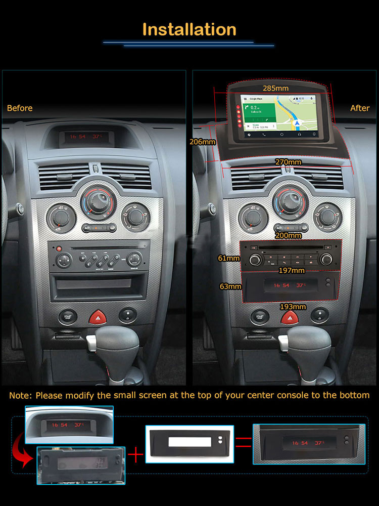 Automedia ES8572M Automedia ES8572M custom fit multimedia radio suitability for the car