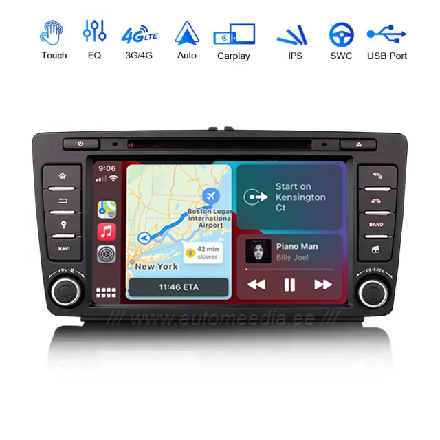 Skoda Octavia | Yeti (2008-2013) Android 12  | GPS car radio and multimedia system