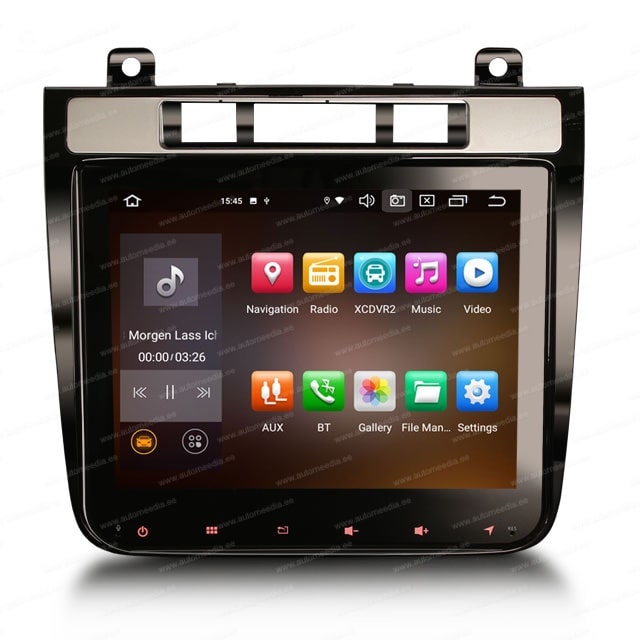 VW Touareg (2010-2017) Автомобильная магнитола Android 10 с GPS навигацией | 8.4" дюймов экран | 4Gb RAM | 64 Gb ROM | мультимедиа | Встроенный CarPlay