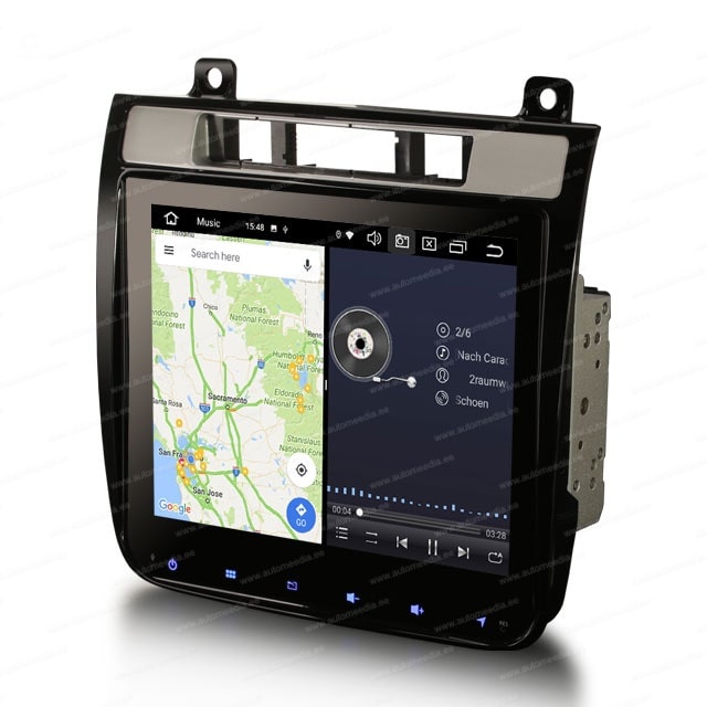VW Touareg (2010-2017) Mudelipõhine Android 10 auto GPS multimeediakeskus | 8.4