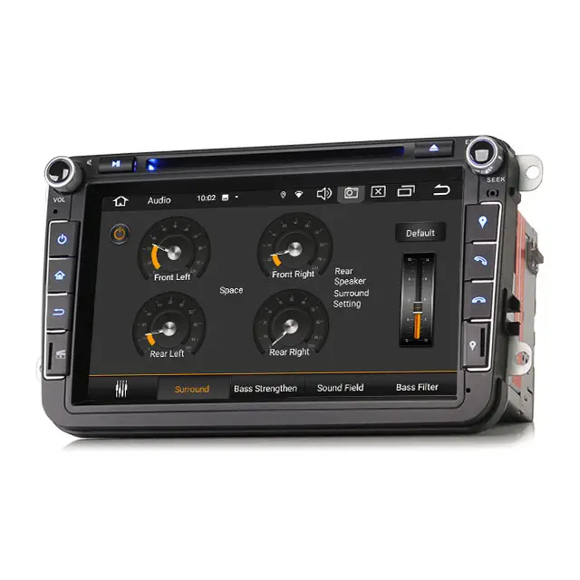 VW Passat B6 | B7 | Multivan | Transporter T5 | T6 | Amarok | Tiguan | Touran | Sharan Android 12  | GPS autoraadio ja multimeedia keskus