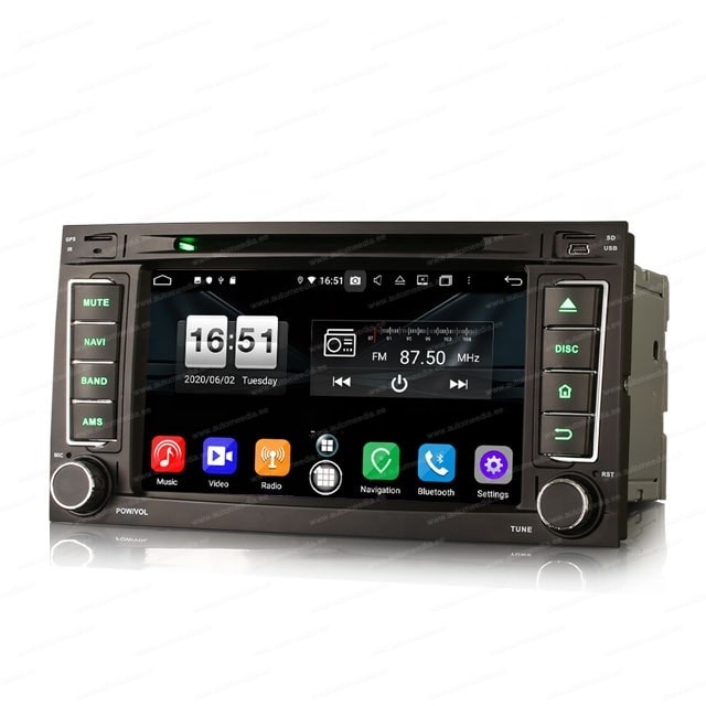 VW Touareg | Multivan | Transporter | (2004-2010) Mudelipõhine Android 10 auto GPS multimeediakeskus | 7
