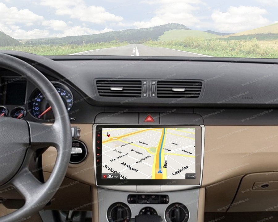 Volkswagen Passat B6 | B7 | CC (2008-2015)  Automedia ES8717P Automedia ES8717P raadio sobivus autole