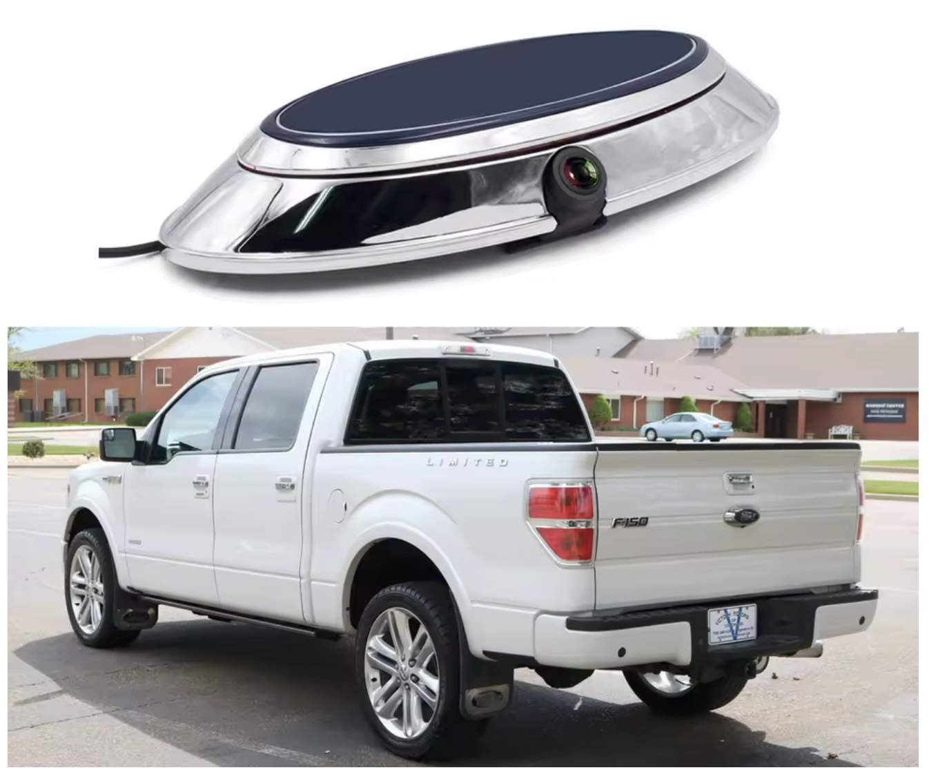 Ford Ranger Explorer T6 tagaluugi käepidemega AHD Tagurduskaamera