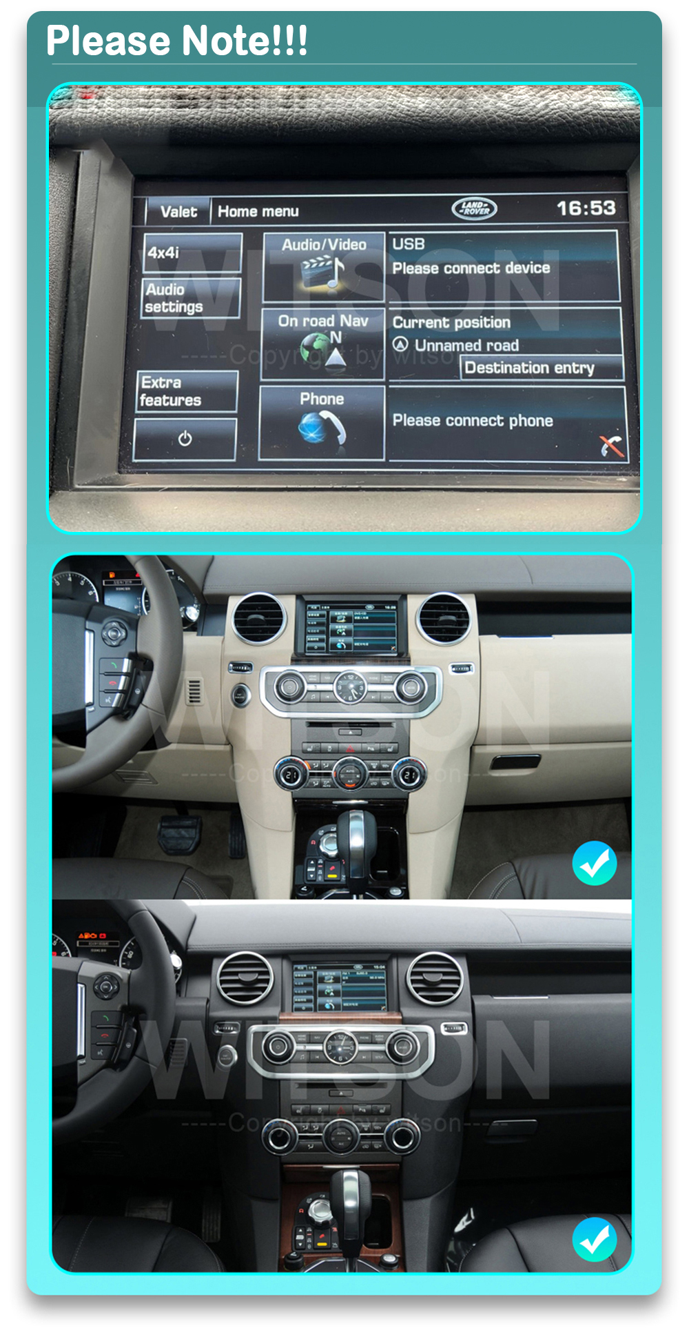 Land Rover Discovery 4 (L319) 2009-2016   3201 raadio sobivus autole