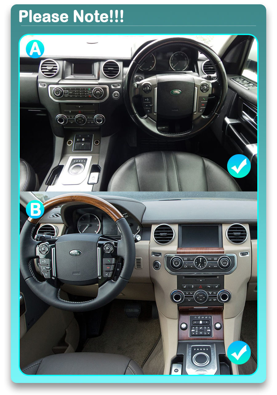 Range Rover Sport (L320) 2010-2013 (facelift) Android 13 / 14  | GPS autoraadio ja multimeedia keskus