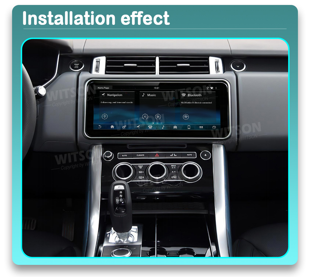 Range Rover Sport (L494) 2013-2020 Android 13 / 14  | GPS autoraadio ja multimeedia keskus