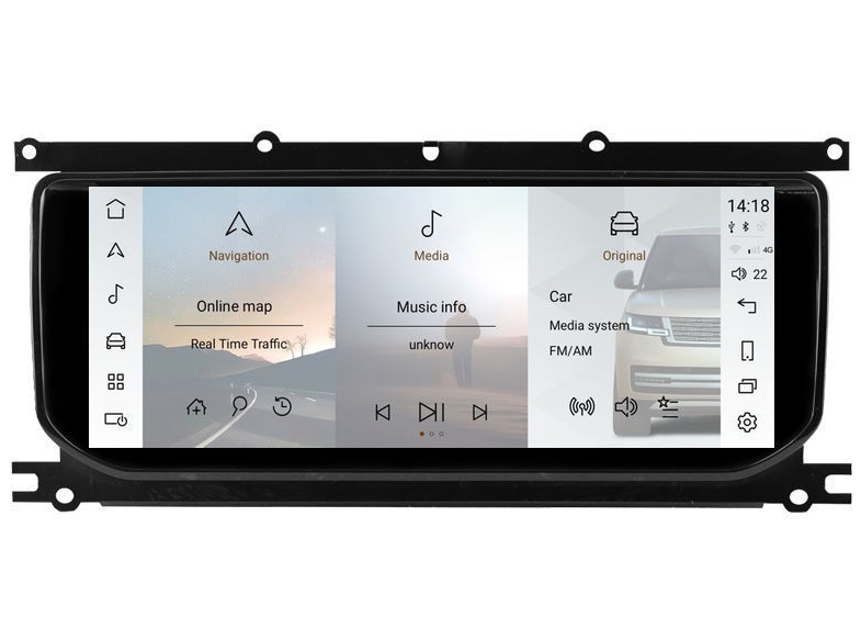 Range Rover Evoque (L538) 2012-2018 Android 13 / 14  | GPS autoraadio ja multimeedia keskus