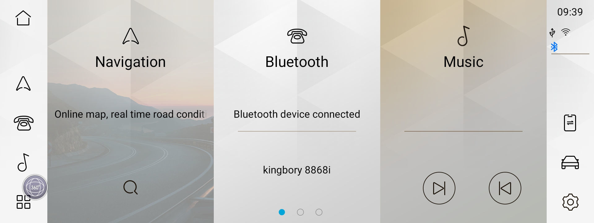 Jaguar XF 2016 - 2020 (Harman Kardon UNIT) Android 13 / 14  | GPS autoraadio ja multimeedia keskus