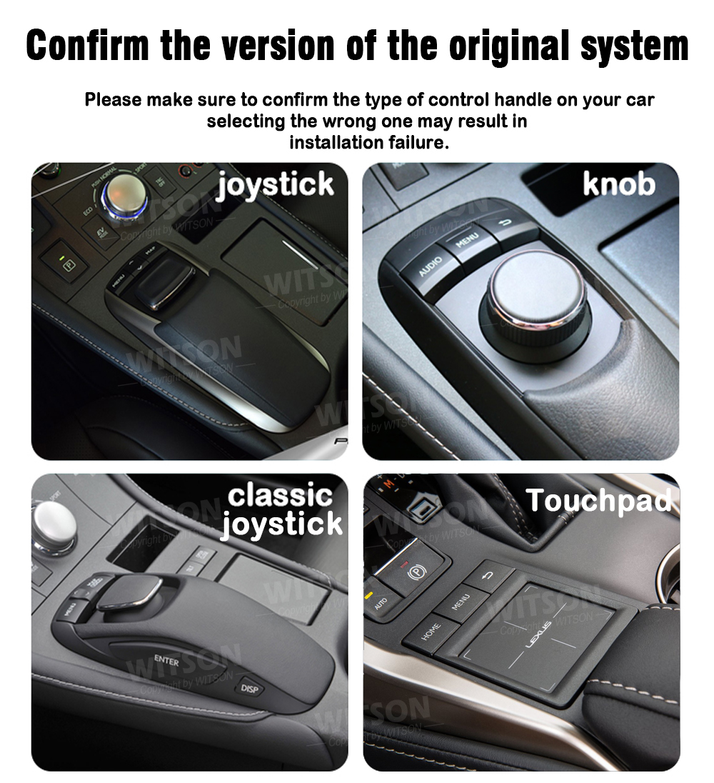 Lexus NX 2014-2016 Android 13 / 14  | GPS autoraadio ja multimeedia keskus