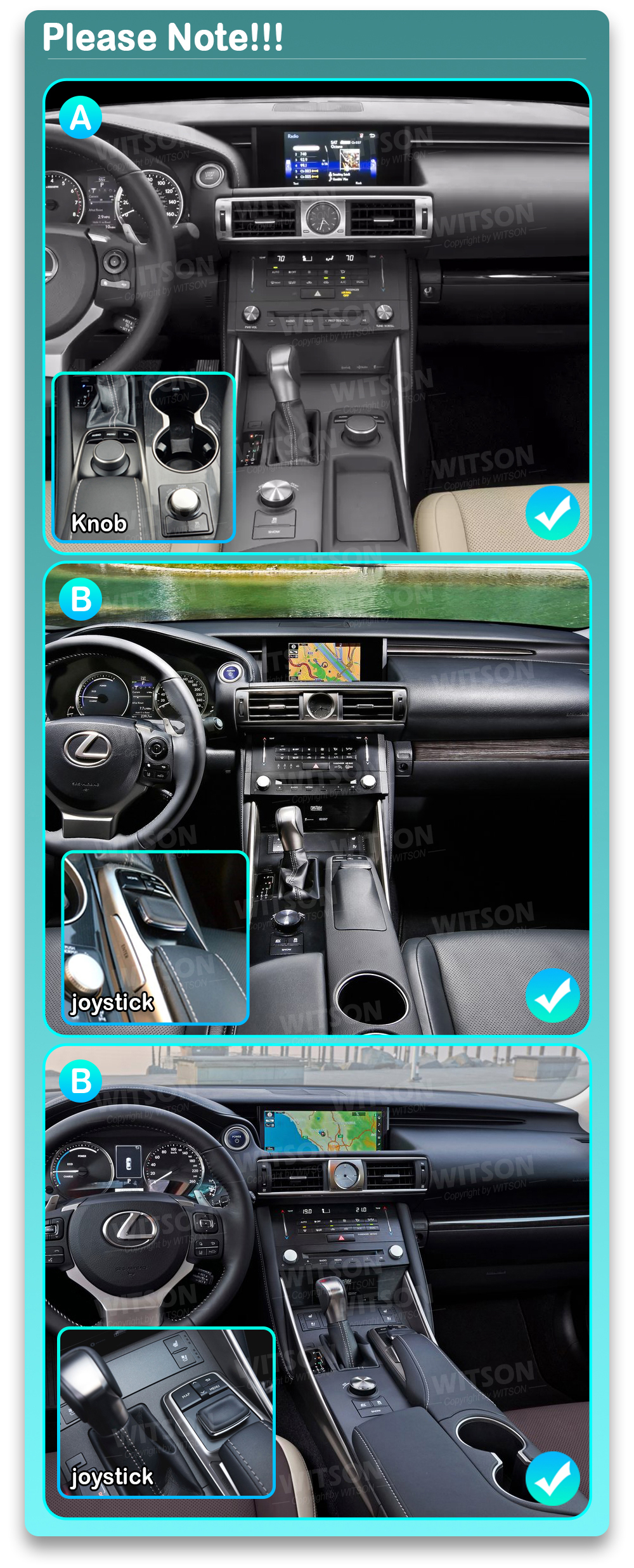Lexus IS 2013-2019   3613 raadio sobivus autole