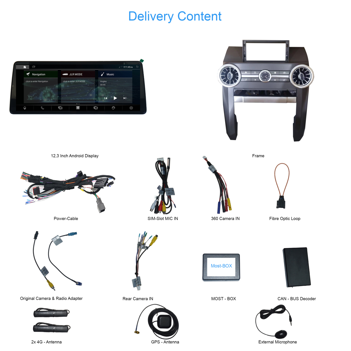 Land Rover Discovery 3 (L319) 2004-2010 (DENSO System) Android 13 / 14  | GPS autoraadio ja multimeedia keskus