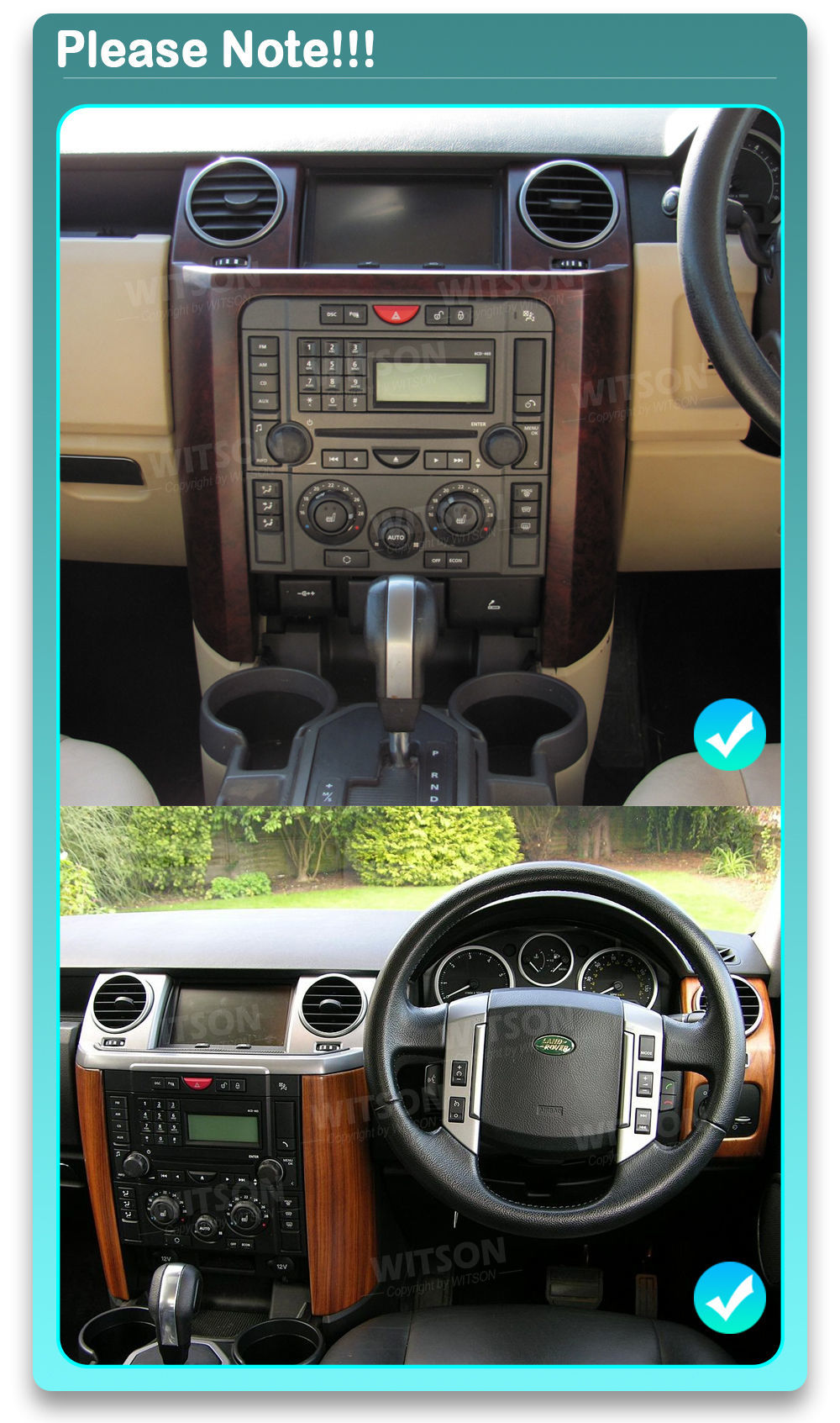 Land Rover Discovery 3 (L319) 2004-2010 (DENSO System)   6710 raadio sobivus autole
