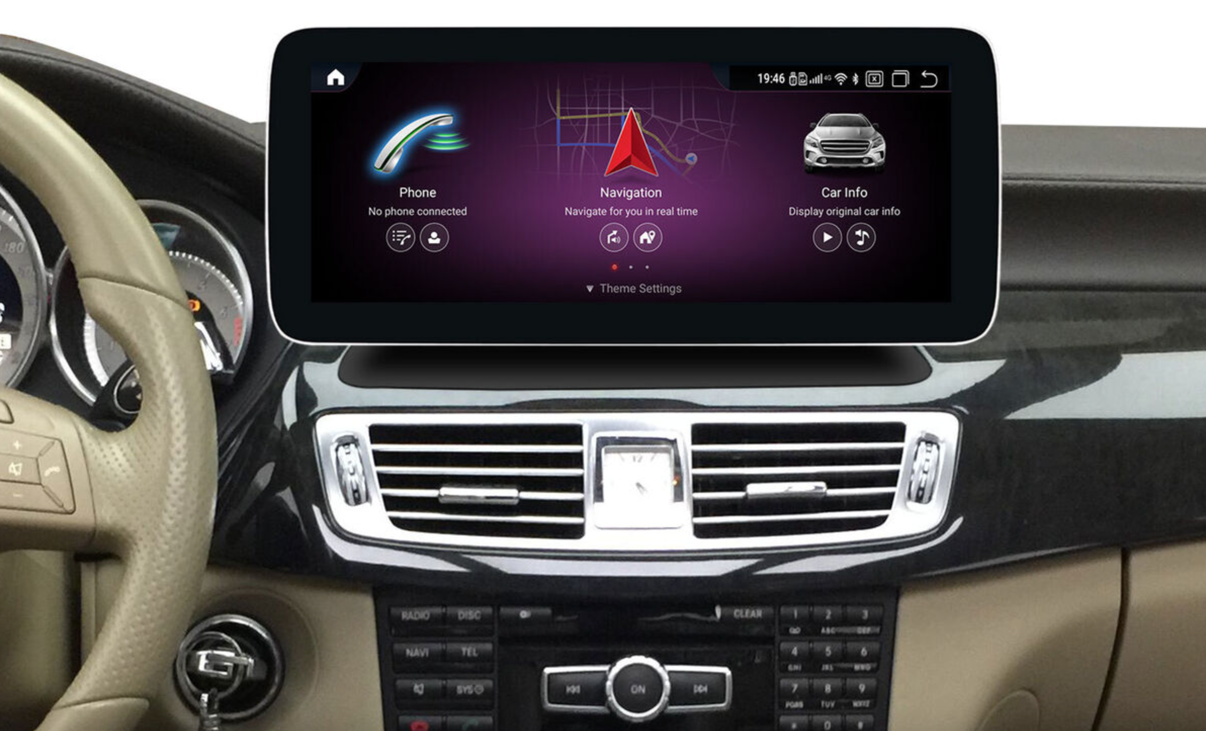 Automedia EW-BZQH8CLS-NTG4Y Mudelikohane android multimeediakeskus gps naviraadio
