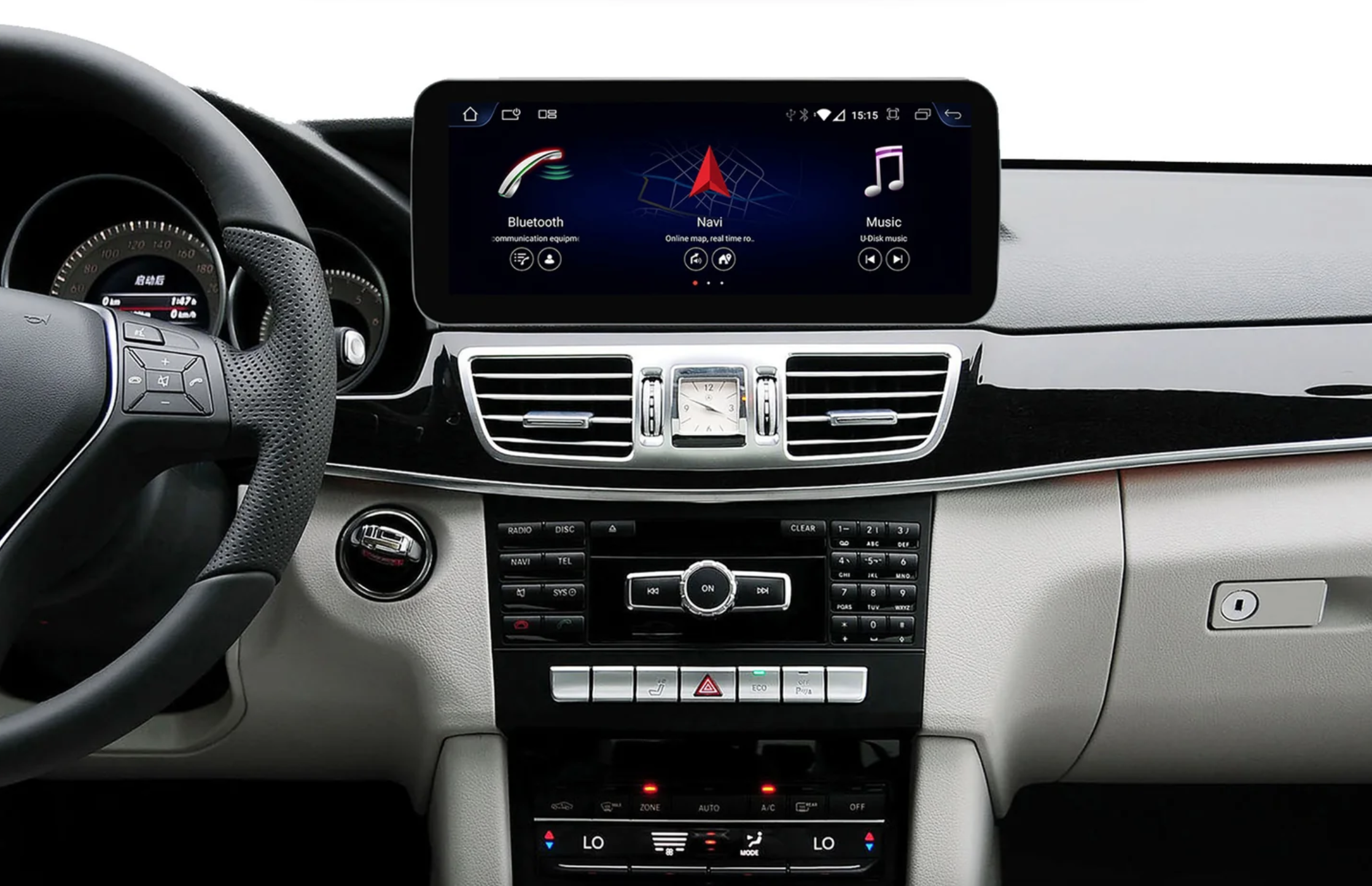 Mercedes-Benz E-Class (2010-2012) | W212 | NTG4.0  Automedia EW-BZQH8E-NTG4Y merkkikohtainen Android GPS multimedia näyttö