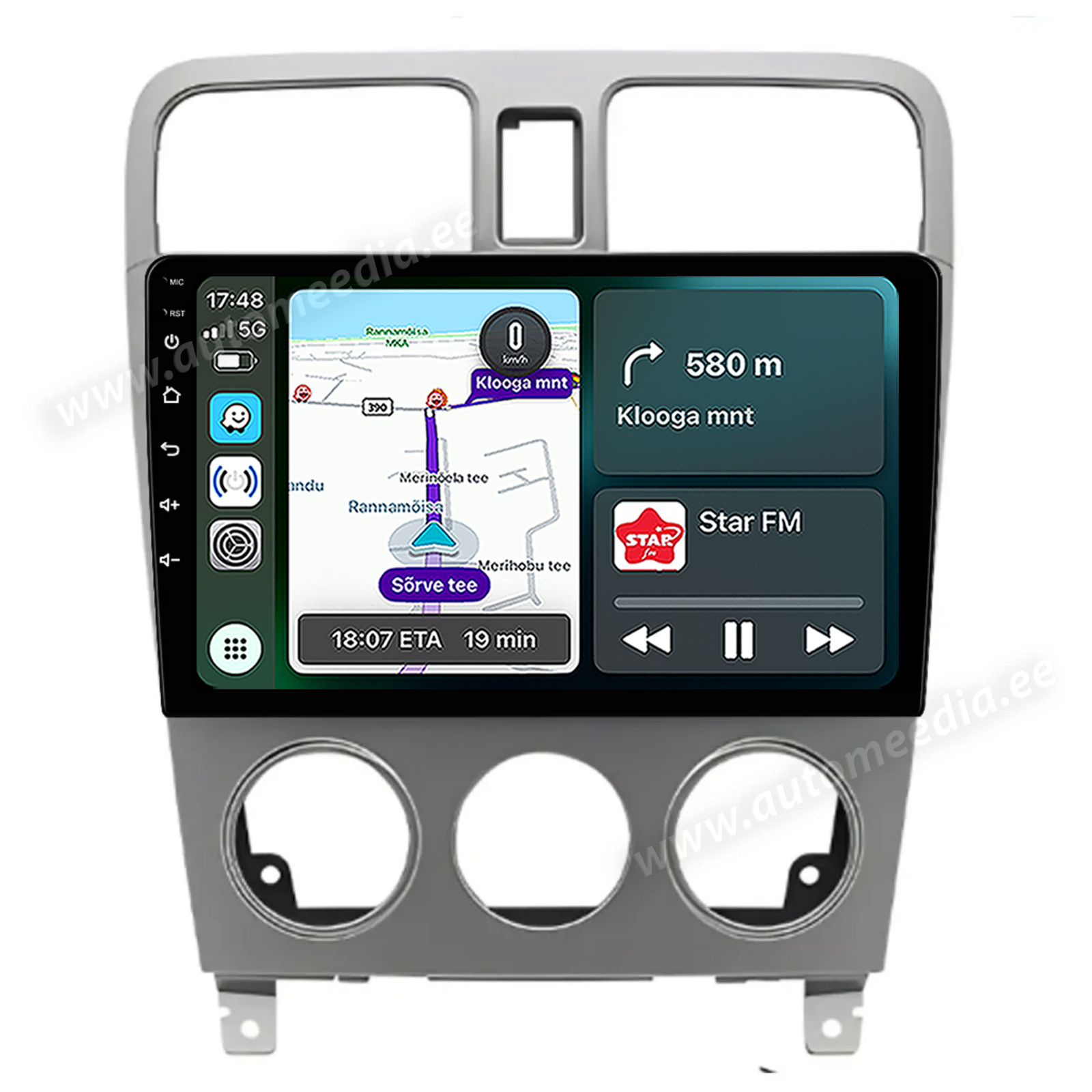 Subaru Forester (2002-2008) Android  | GPS autoraadio ja multimeedia keskus