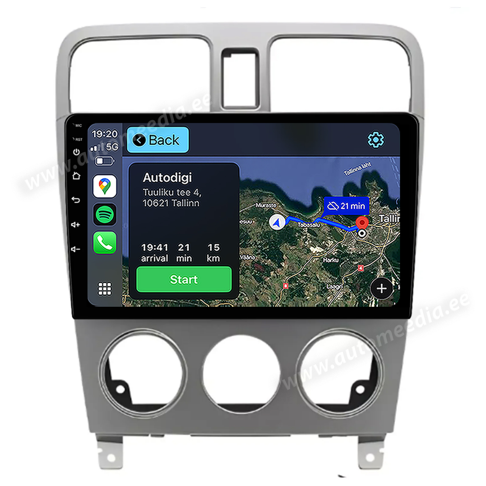 Subaru Forester (2002-2008) Android  | GPS autoraadio ja multimeedia keskus