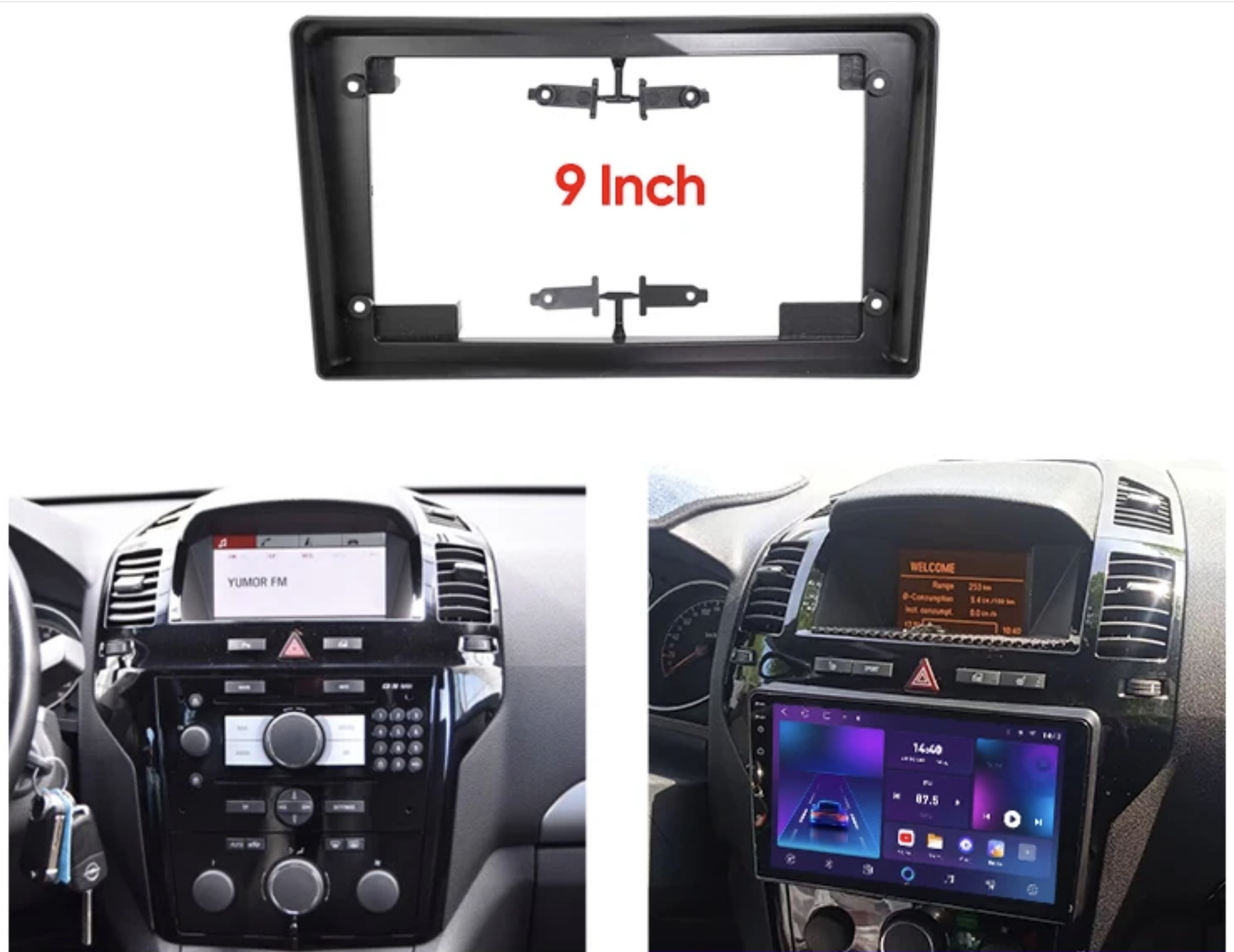 Automedia F0697 Mudelikohane android multimeediakeskus gps naviraadio