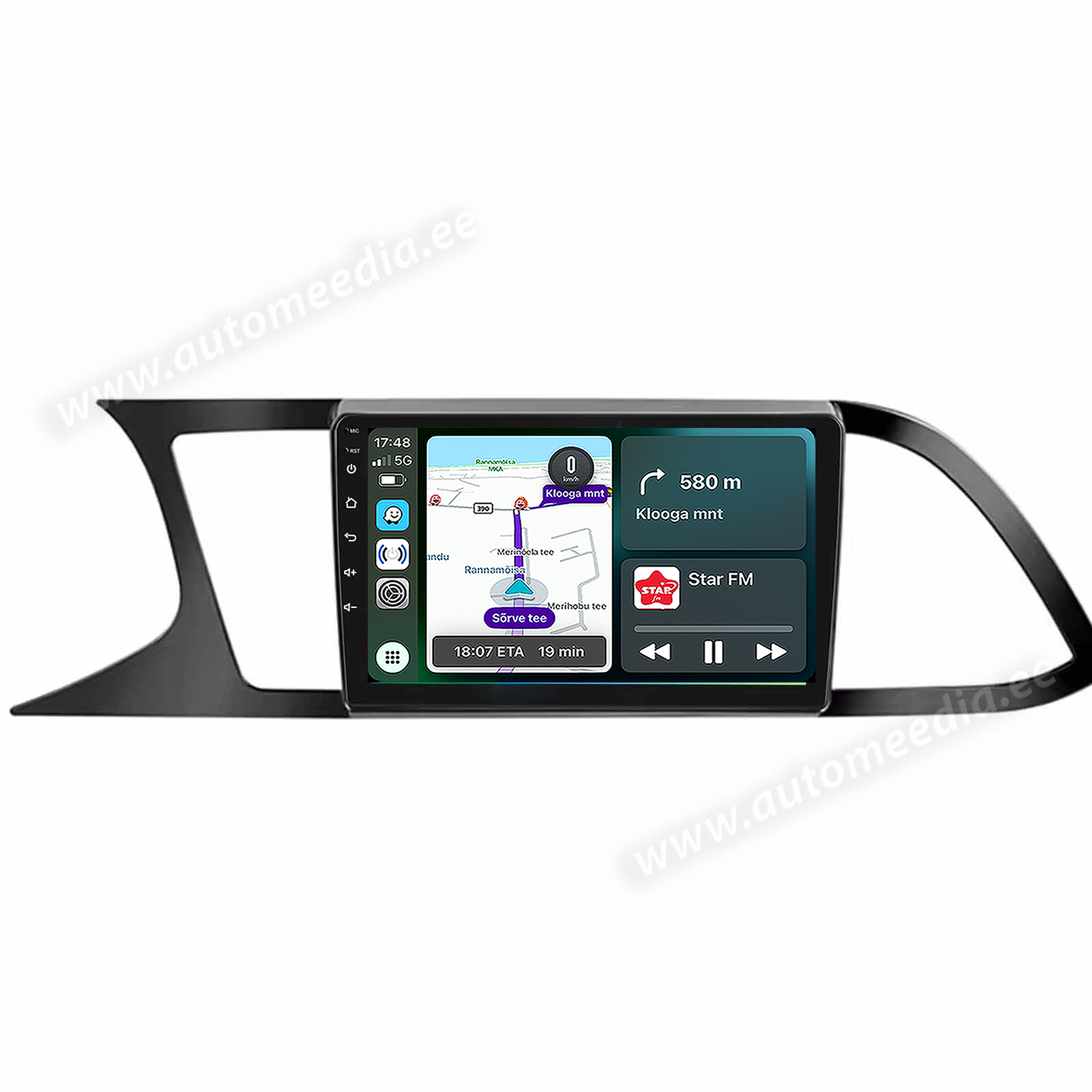 Seat Leon (2012-2019) Android  | GPS autoraadio ja multimeedia keskus