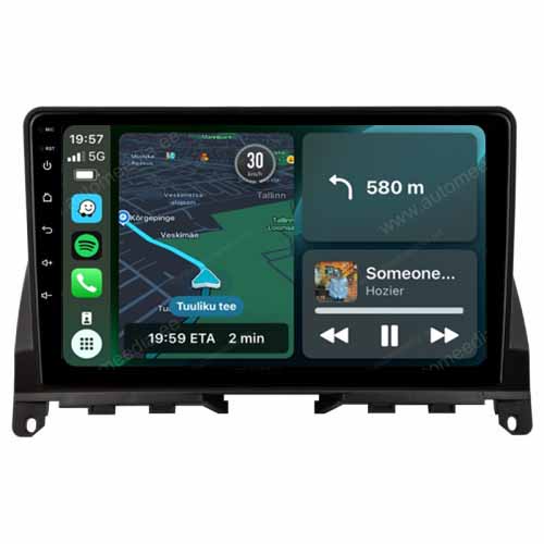 Mercedes-Benz C-Class | W204 (2008-2010) | NTG4.0 Android  | GPS autoraadio ja multimeedia keskus