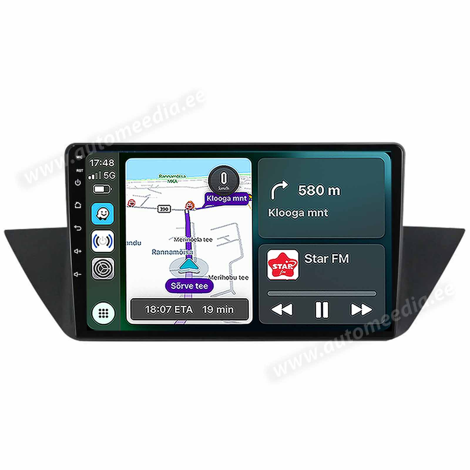 BMW X1 E84 (2009-2015) w/o orig. Screen Android  | GPS autoraadio ja multimeedia keskus