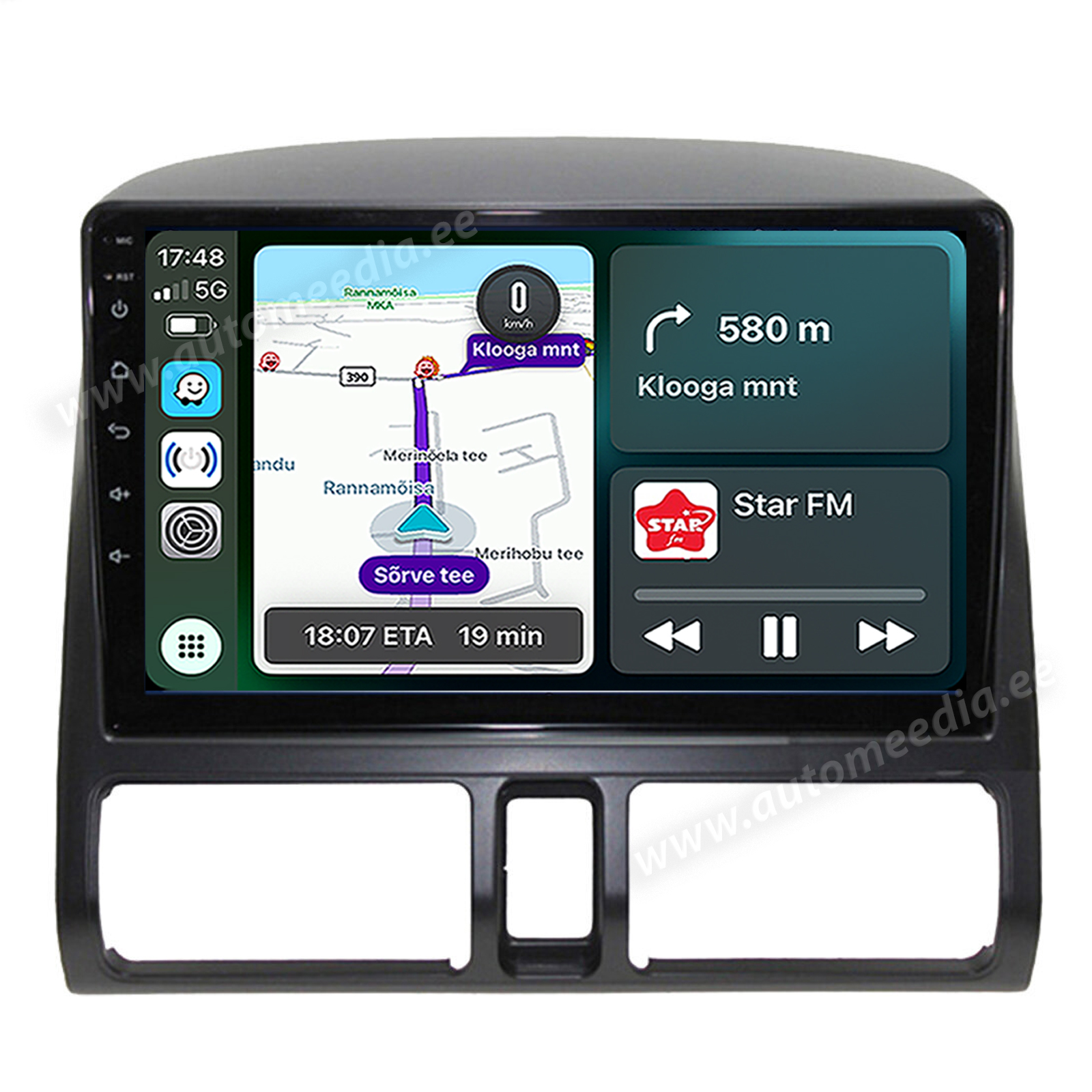 Honda CRV (2000-2006) Android  | GPS autoraadio ja multimeedia keskus